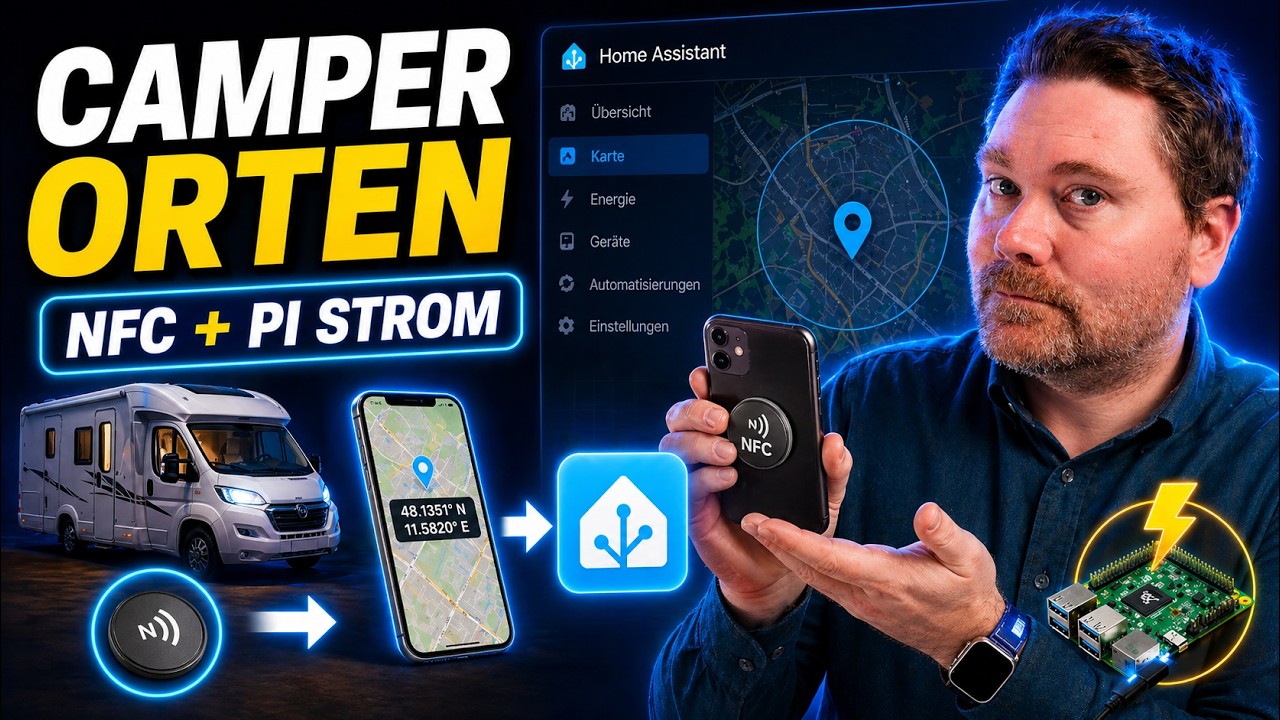 Camper Home Assistant Geolocation & Raspberry Pi Power Solution? | Tutorial 🚐