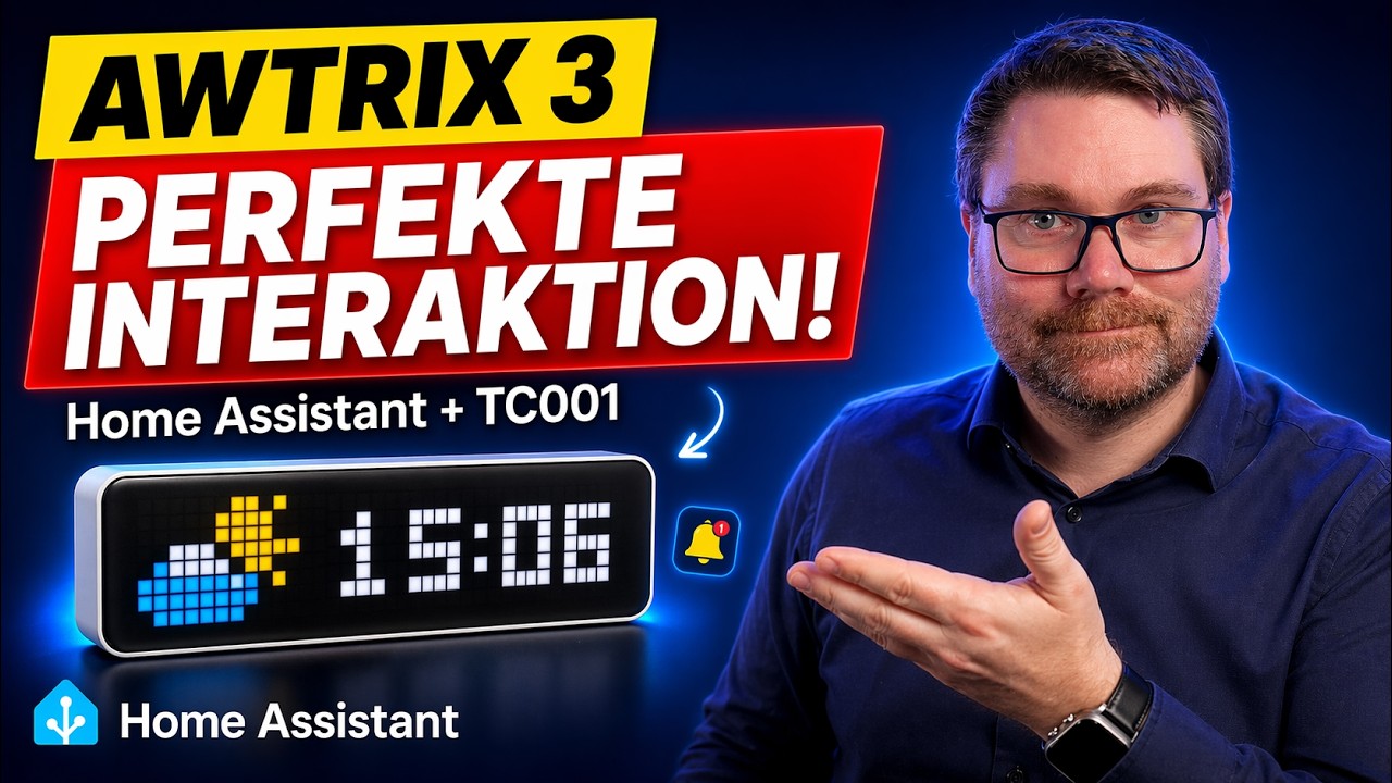 Ulanzi✨ Home Assistant – Awtrix 3/Ulanzi TC001 ❤️ – So funktioniert die perfekte Interaktion 🎛️🚀Ulanzi