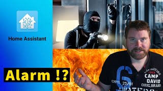 Smarte Alarmanlage mit Home Assistant selber bauen und was das mit einem Rauchmelder zu tun hat