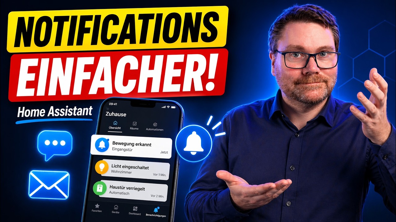 📢 Home Assistant Notifications – So wird’s einfacher! 📢