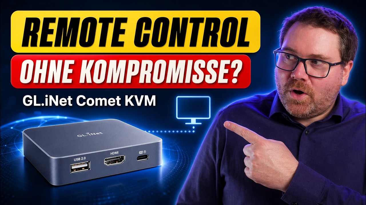 GLKVM Remote KVM im Test – Remote Zugriff auf BIOS, GPU und mehr!
