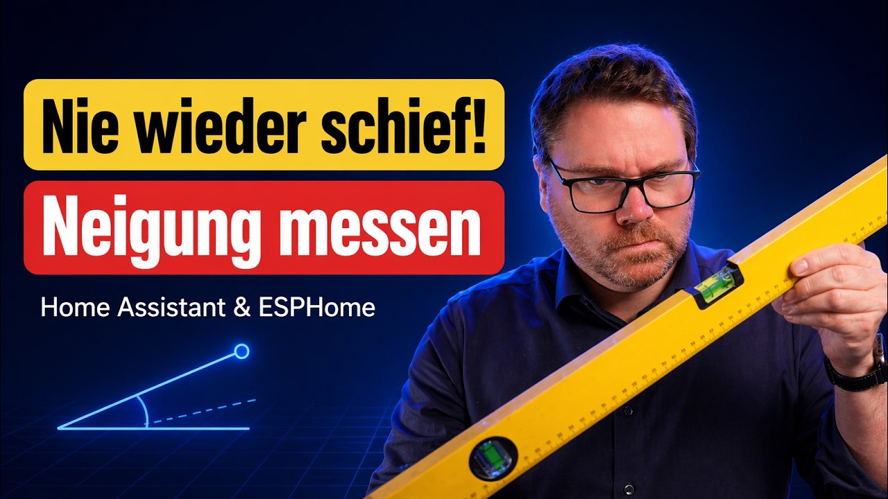 Wohnwagen ausrichten mit ESP32 – Neigung digital messen