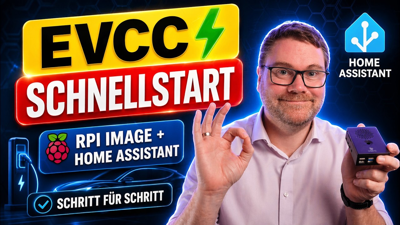 EVCC Schnellstart: Neues Raspberry‑Pi‑Image & Home‑Assistant‑Integration Schritt für Schritt