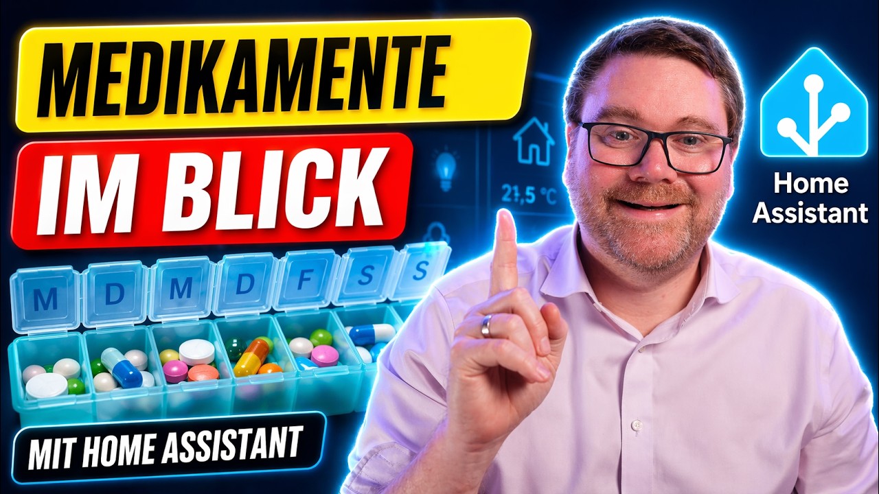 Home Assistant Medikamente Erinnerung – So richtest du die Erinnerung mit Blueprint ein