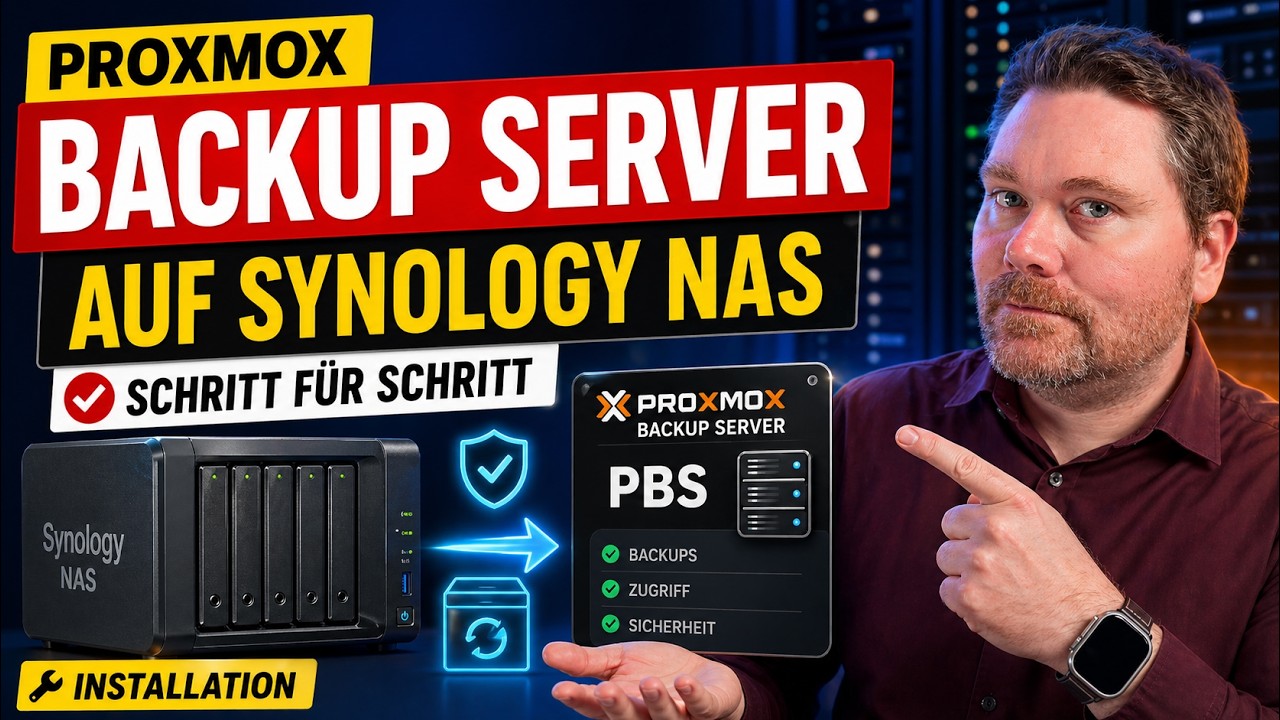 Proxmox Backup Server Installation auf Synology NAS: Schritt-für-Schritt-Anleitung für effiziente Datensicherung