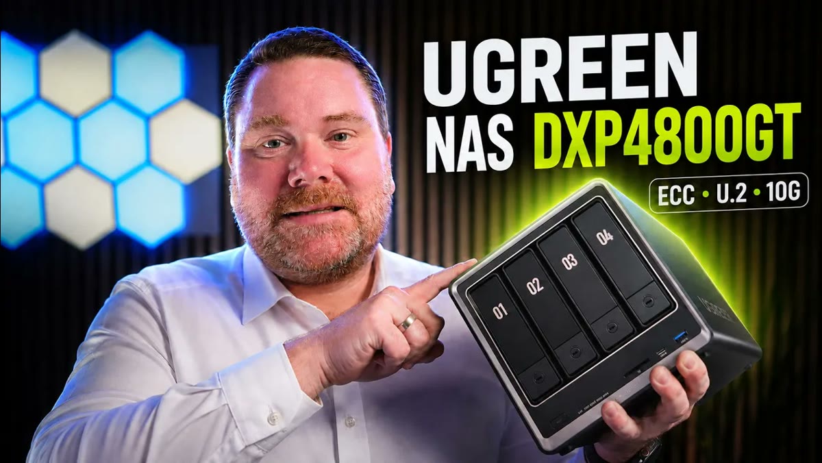 UGREEN DXP4800GT im Test: Ein NAS, das ins Home-Lab schielt