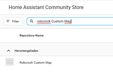 Roborock Custom Map Integration