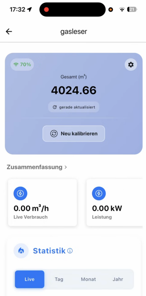 Der smarte Gasleser Home Assistant