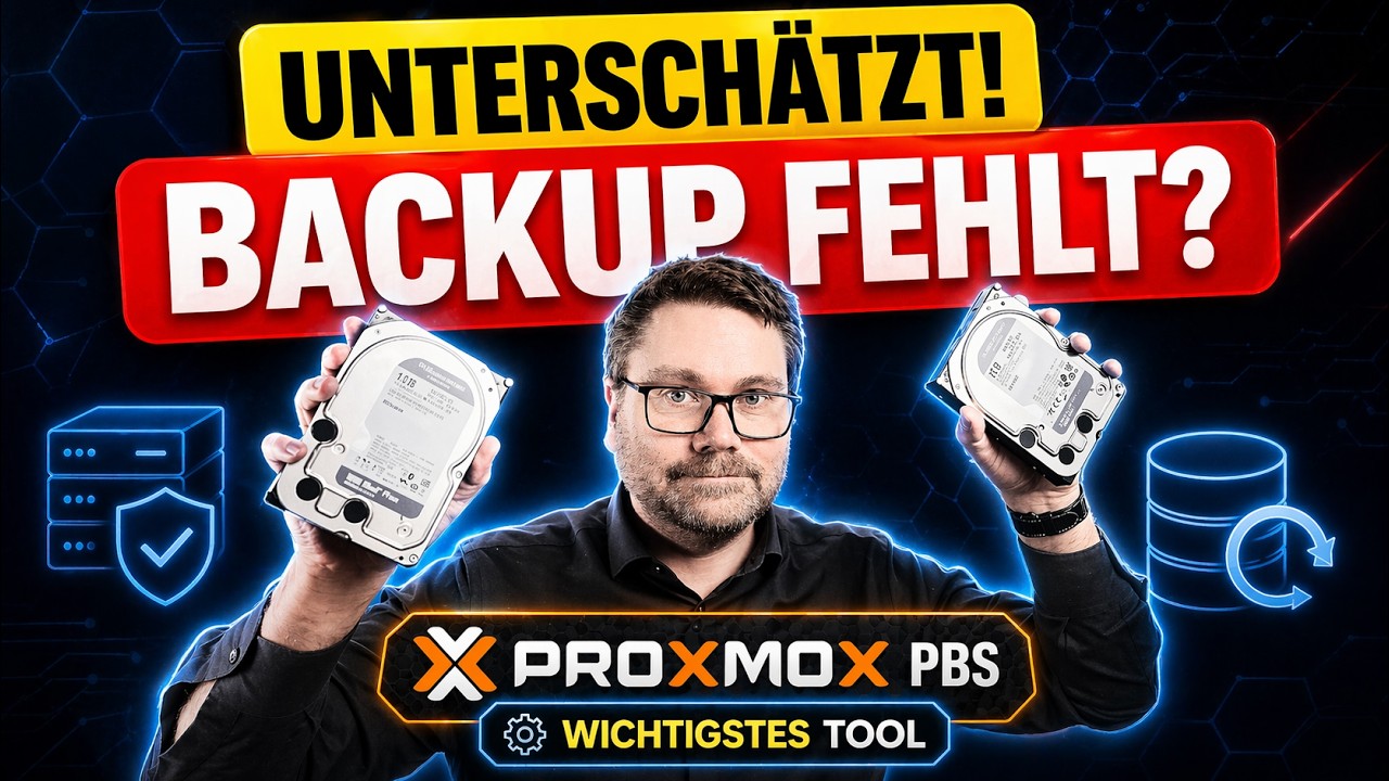 Proxmox Backup Server einrichten – so sichere ich mein komplettes HomeLab (inkl. ZFS-Mirror, UGREEN NAS & Sync-Setup)