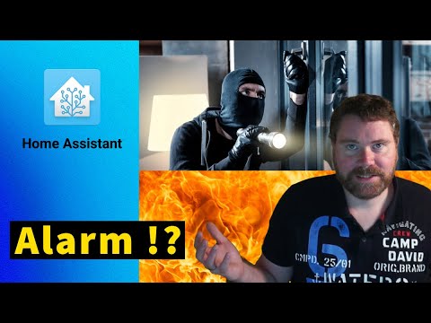 Smarte Alarmanlage mit Home Assistant selber bauen und was das mit einem Rauchmelder zu tun hat